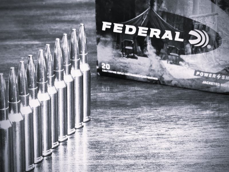 6.5 Creedmoor Federal Power Shock ammo.