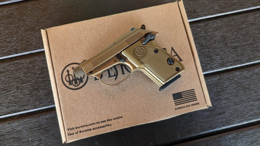gun and box