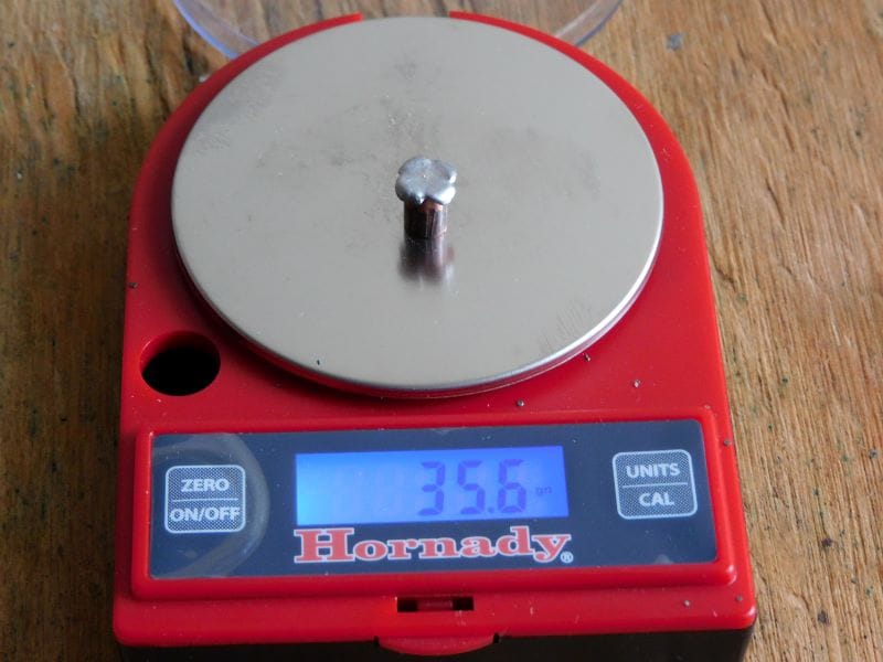 bullet gel test weight