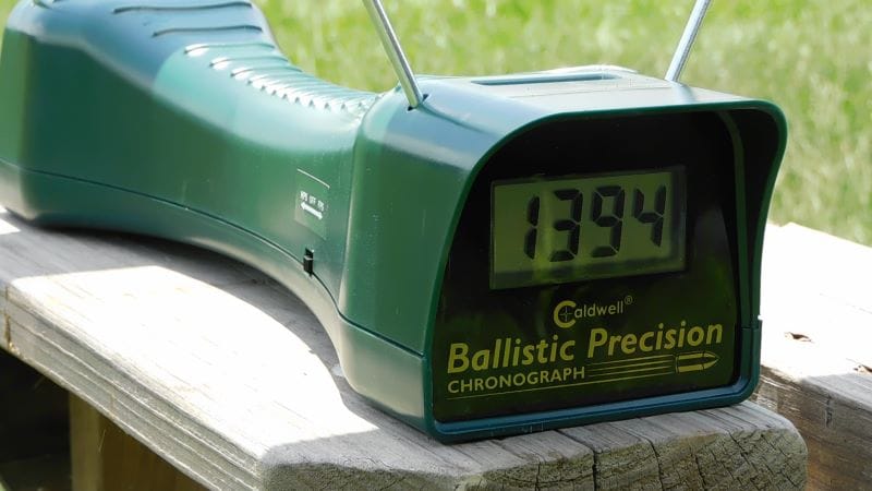 chronograph 22 wrf reading
