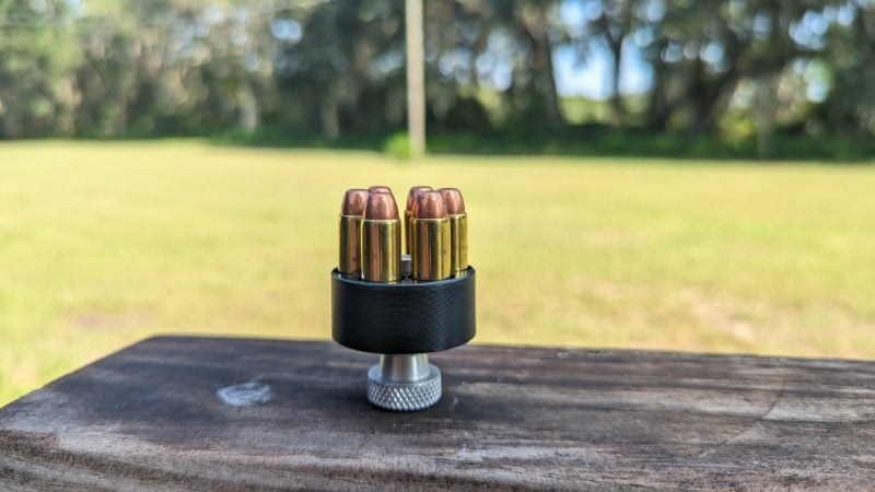 Speed loader with bullets