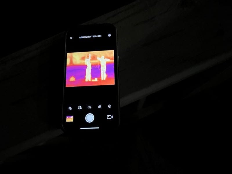 Phone view of the TS35.