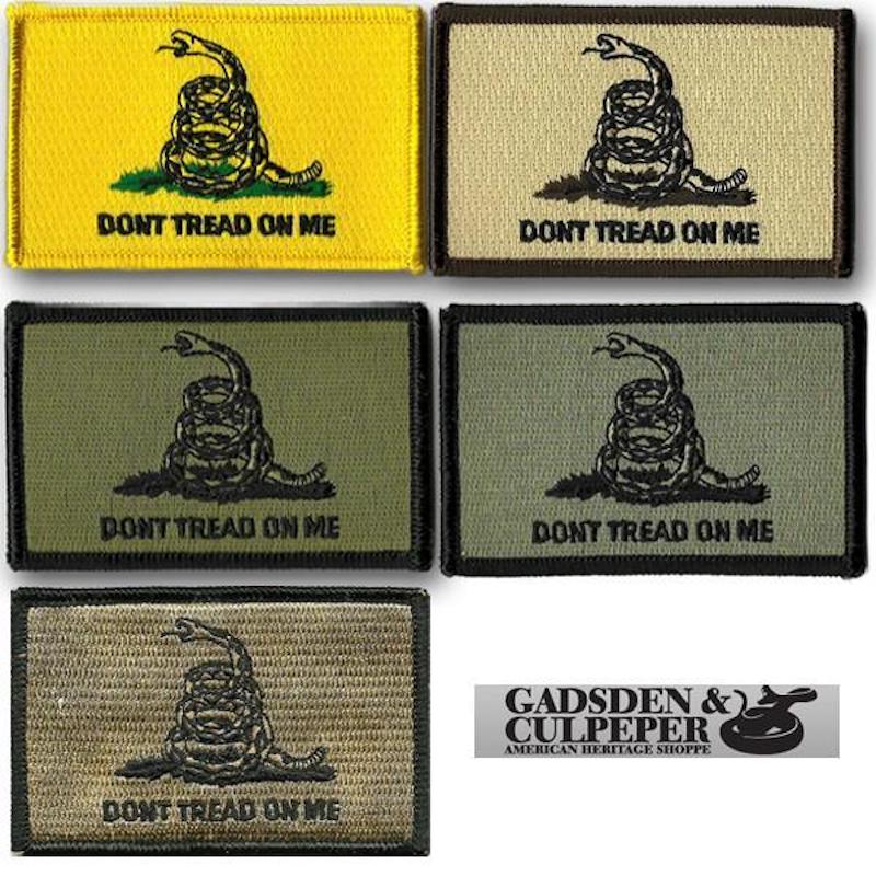 USMC Tactical Patch - Red & Yellow by Gadsden and Culpeper