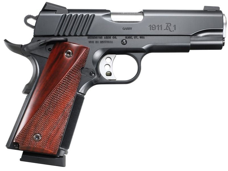 Remmington 1911 commander.