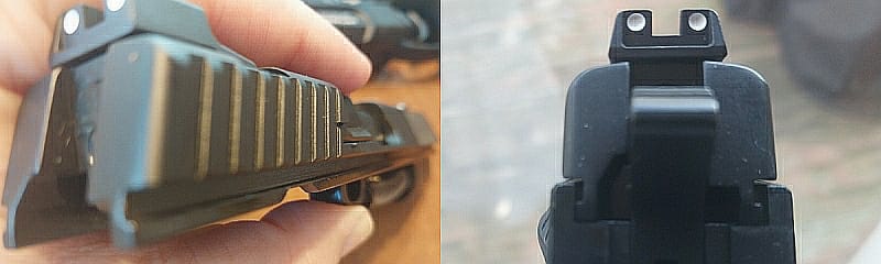 IWI Jericho II slide rails