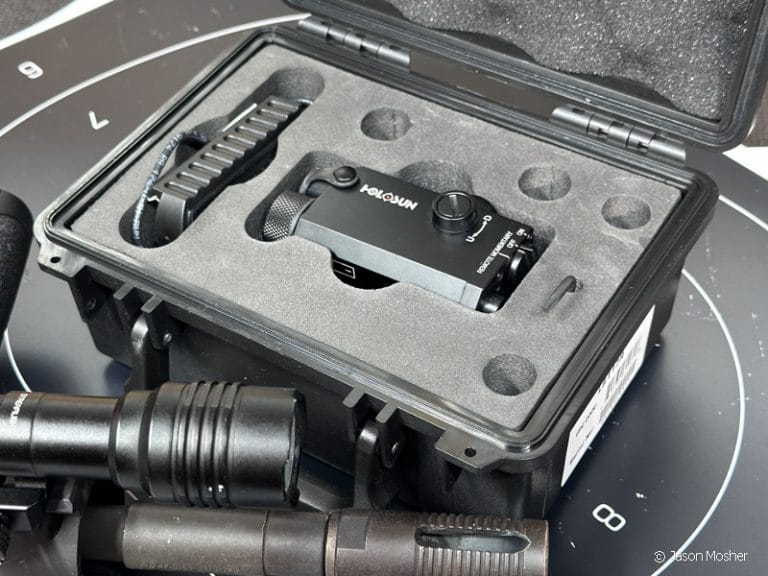Holosun HLS117G - Holosun Visée Laser Vert avec montage rapide QD - Armurerie de la Bourse