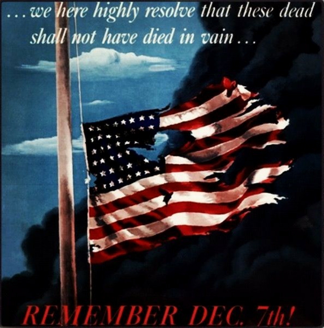 Remember Pearl Harbor poster