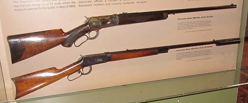 Theodore Roosevelt's Winchester Model 1886 and 1894 rifles