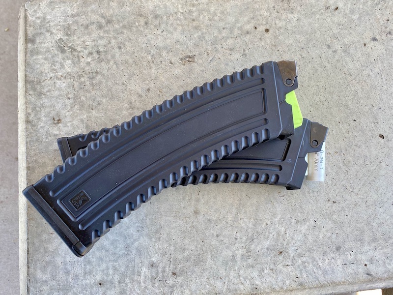 KUSA KS-12 magazines are robust, light, and easy-enough to carry. This is a great mag-fed option and a great 12 gauge.
