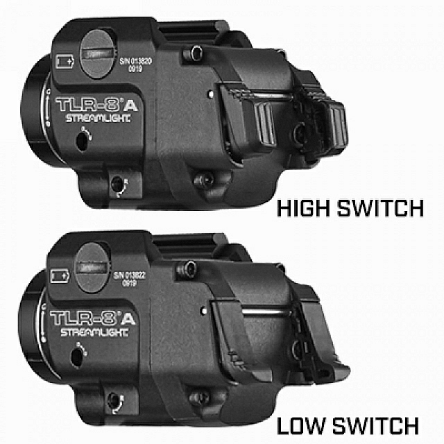 Streamlight TLR-8A weapon lights