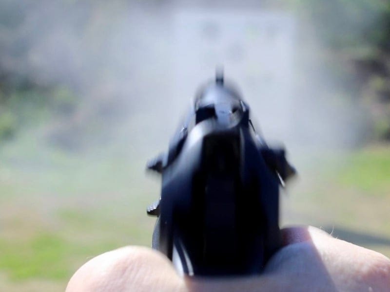 The sights, though, on an M9 version, or a stock 92FS make inspire some upgrades.