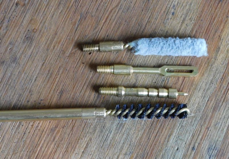 bore brushes and jags for a .22