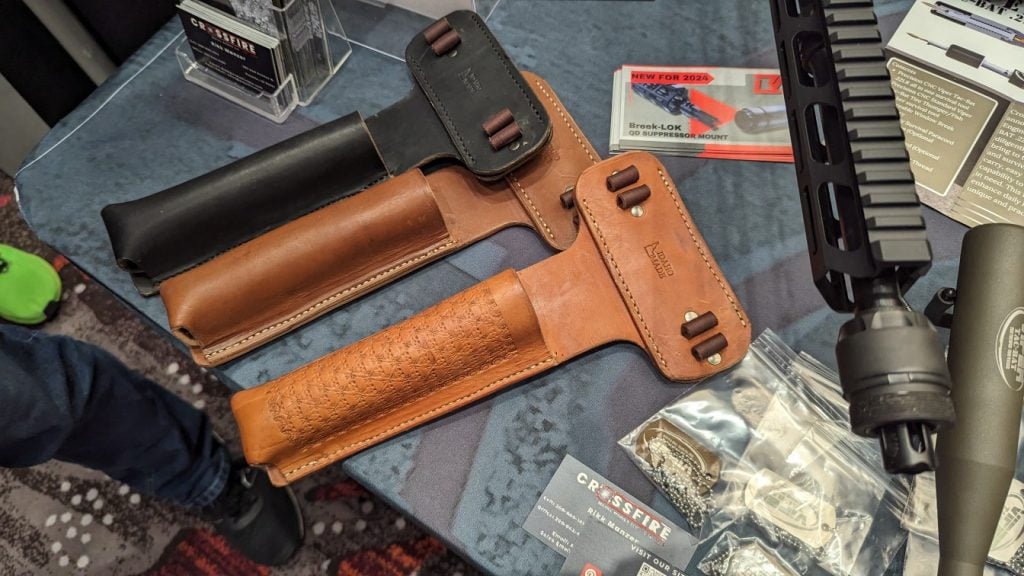 The Weirdest Guns Of SHOT Show 2024 The Mag Life   Crossfire Holster 1024x576 