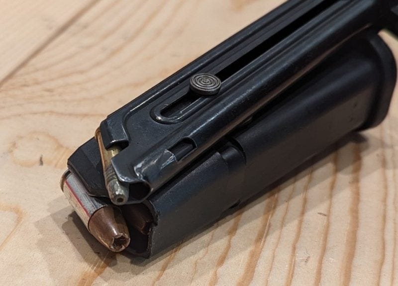 winchester silvertip 22lr next to winchester 9mm