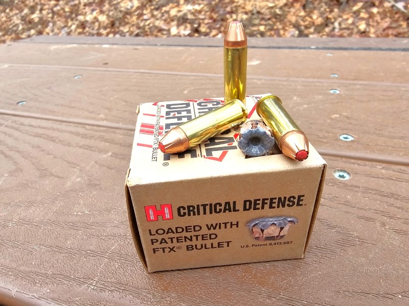 Critical Defense rounds on the box.