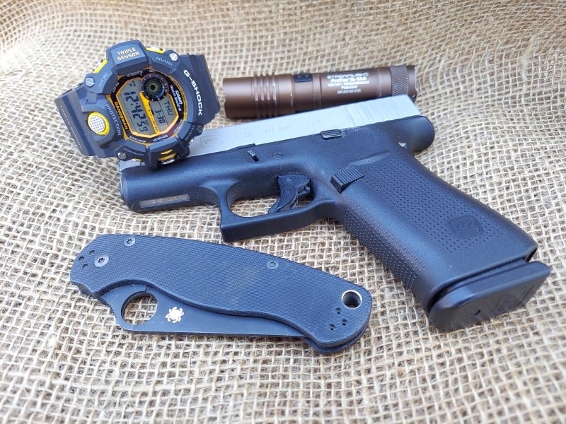 Rangeman, Glock 43X, Para 2, and Streamlight.