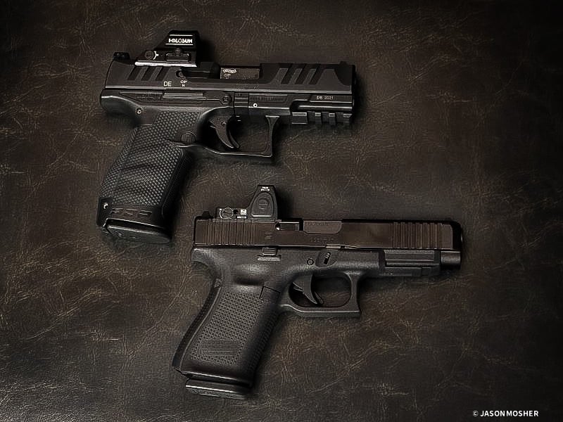 Walther PDP and Glock 49