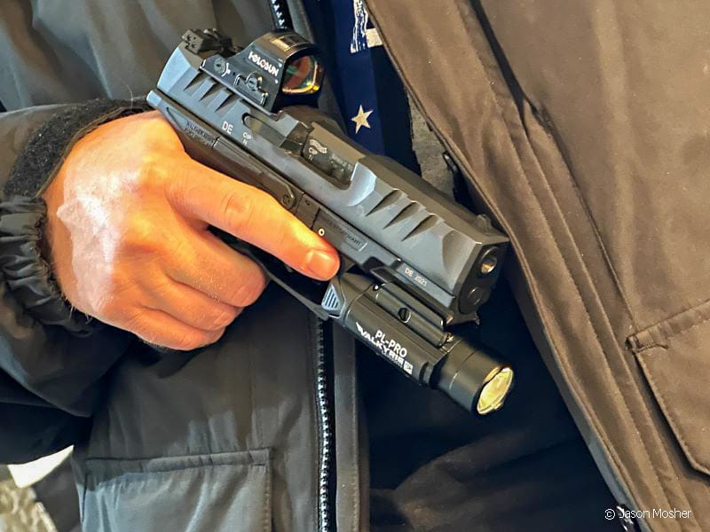 Walther PDP Compact pistol.