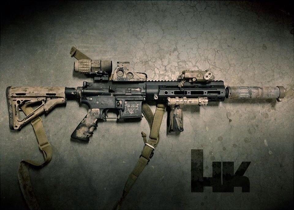HK 416 navy seals
