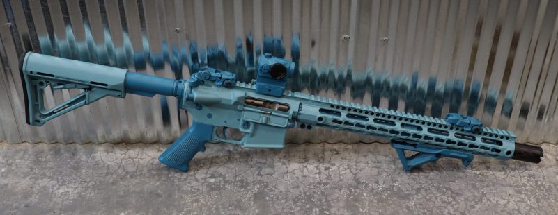 Blue AR-15