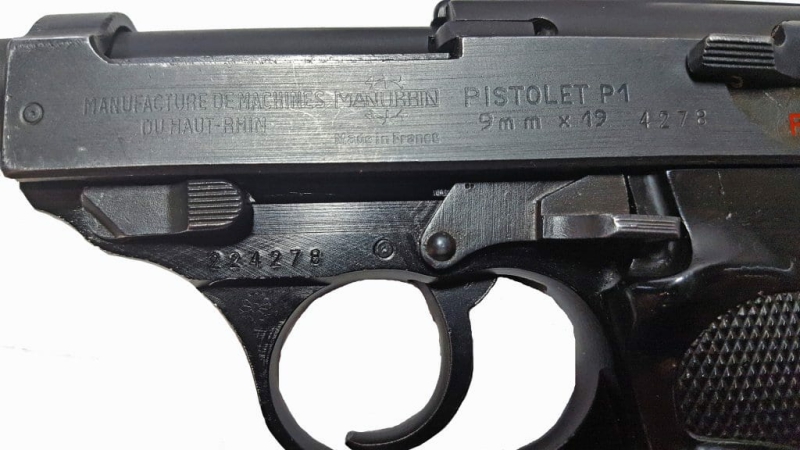 West Berlin Police P1 Pistol