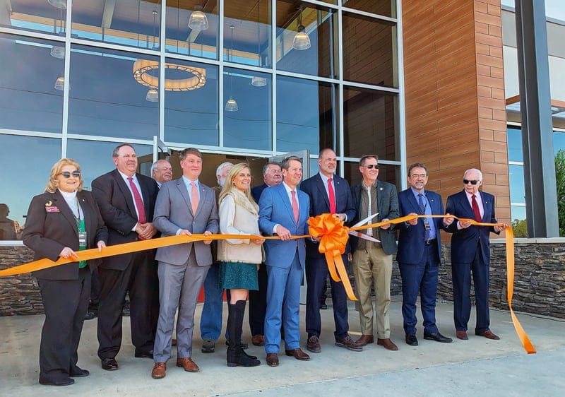 Taurus ribbon cutting ceremony