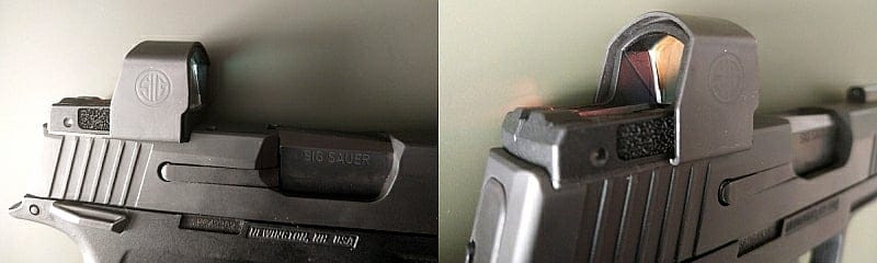 Sig Sauer P365XL with a Sig Sauer RomeoZero red dot optic