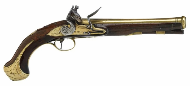 George Washington's pistol from General Edward Braddock