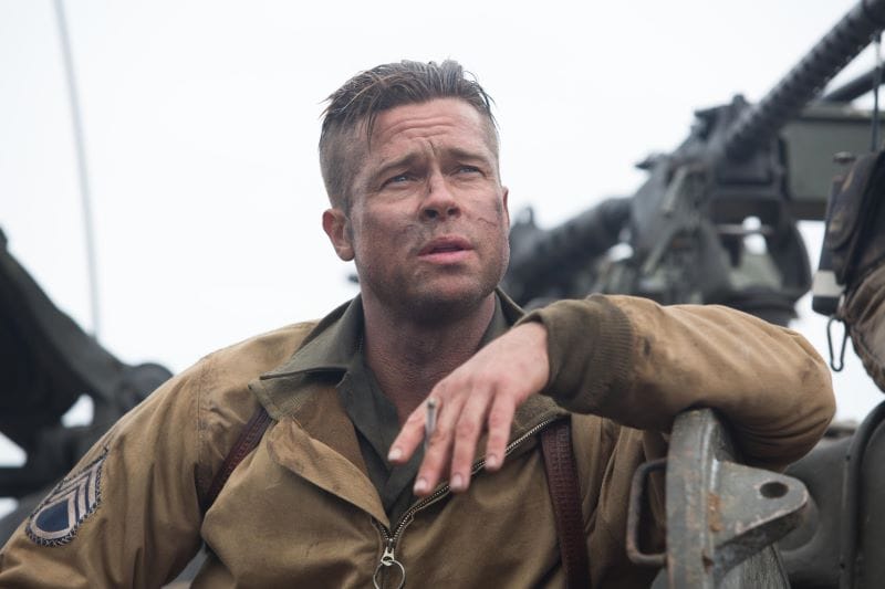 Brad Pitt in "Fury."