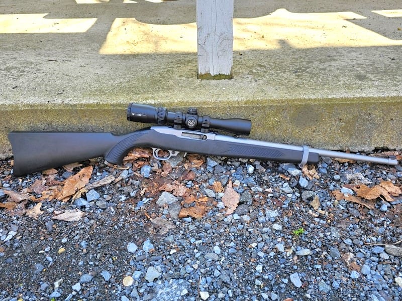 10/22 with Vortex scope.