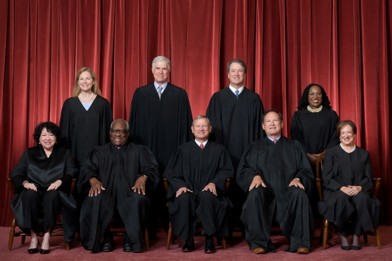 US Supreme Court group photo