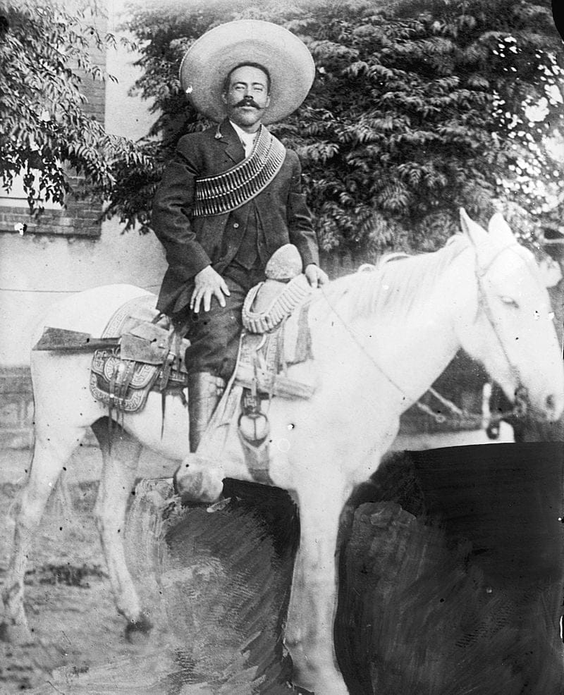Pancho villa on horseback