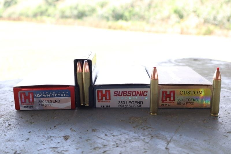 350 legend ammo