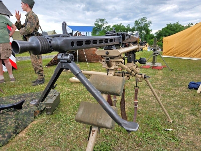 German MG-42.