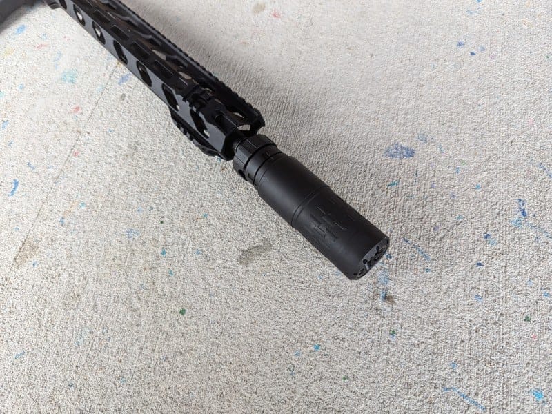 Suppressor front