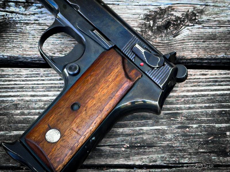 Zestava M88 9mm handgun.