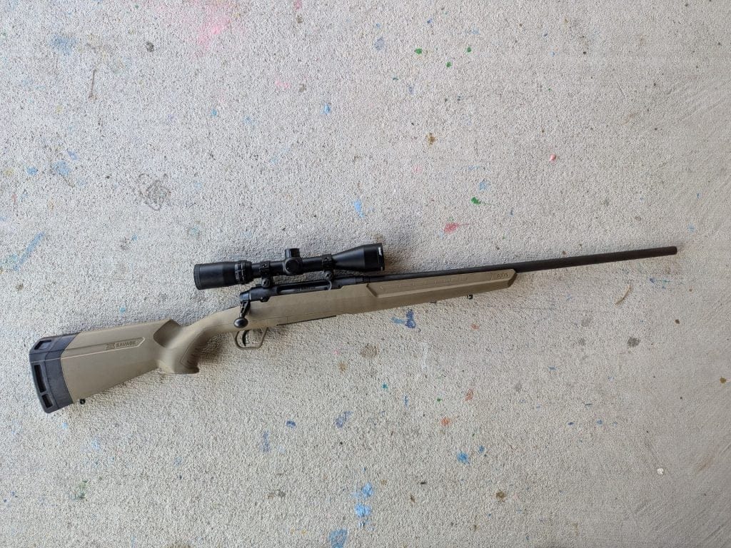 Savage axis rifle