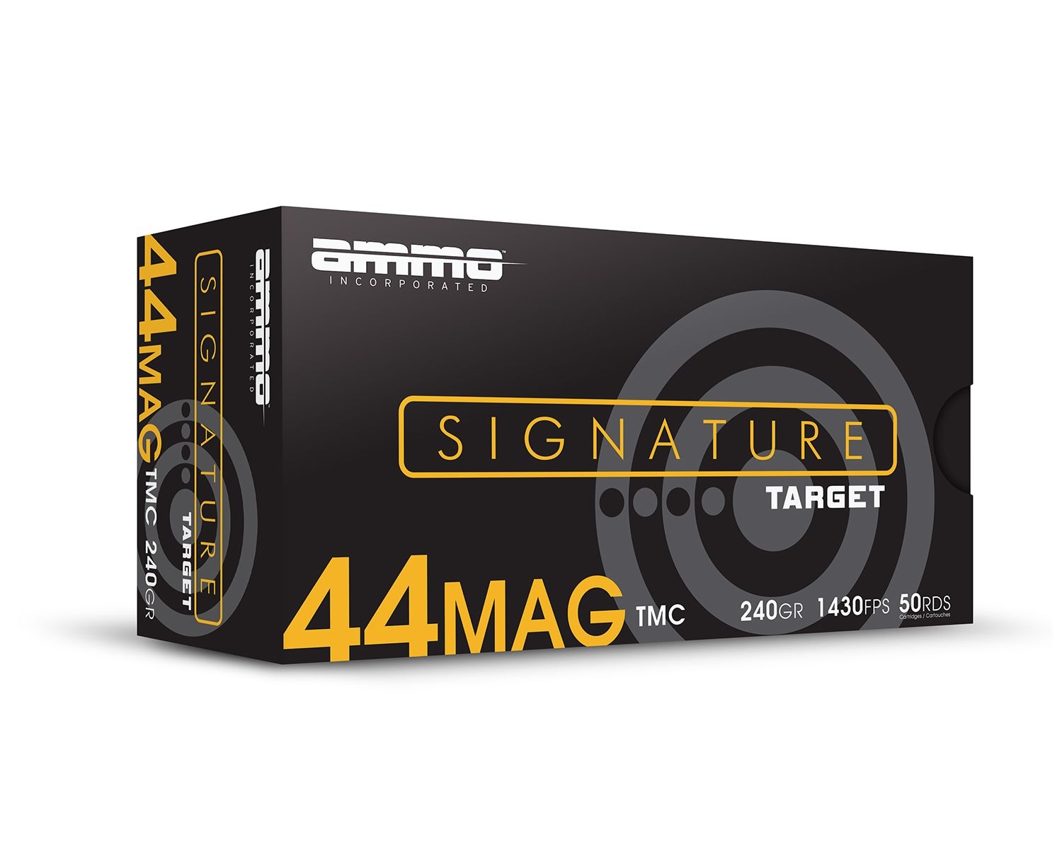 Ammo Inc Signature Target .44 Mag Ammo 240gr TMC 50 Rounds