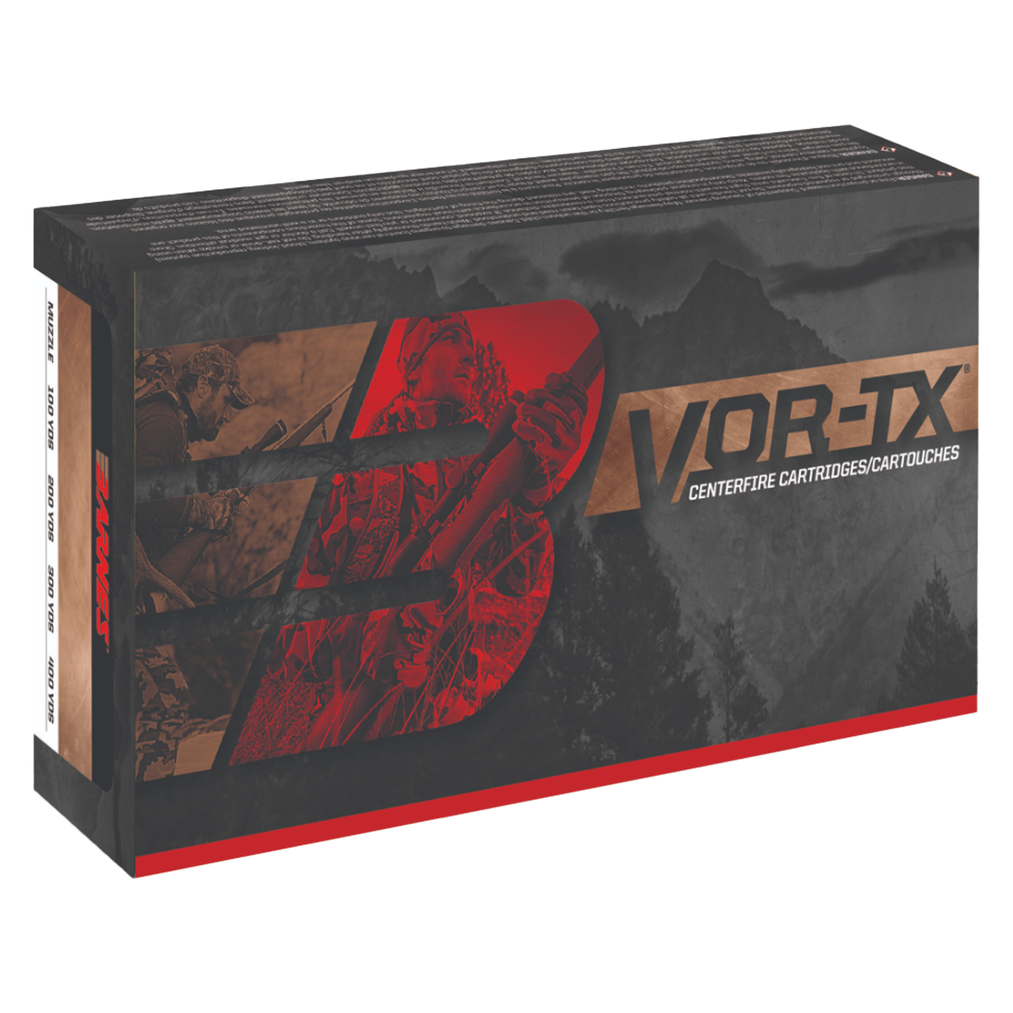 Barnes VOR-TX Rifle .300 Blackout Ammo 120gr TAC-TX BT 20 Rounds