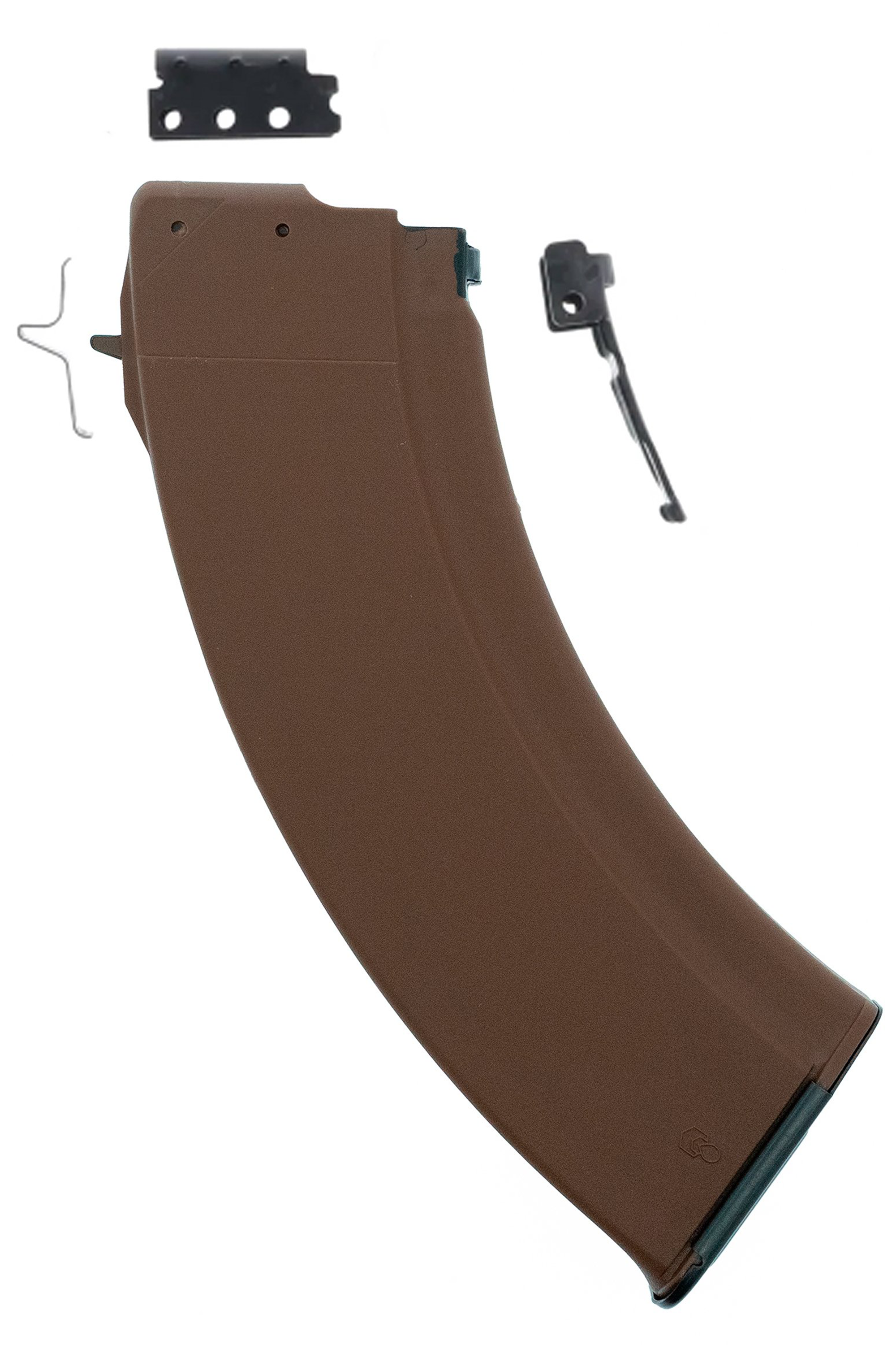 Bulgarian AK-47 7.62x39mm 30-Round Reinforced Steel Lug Polymer Magazine - Brown