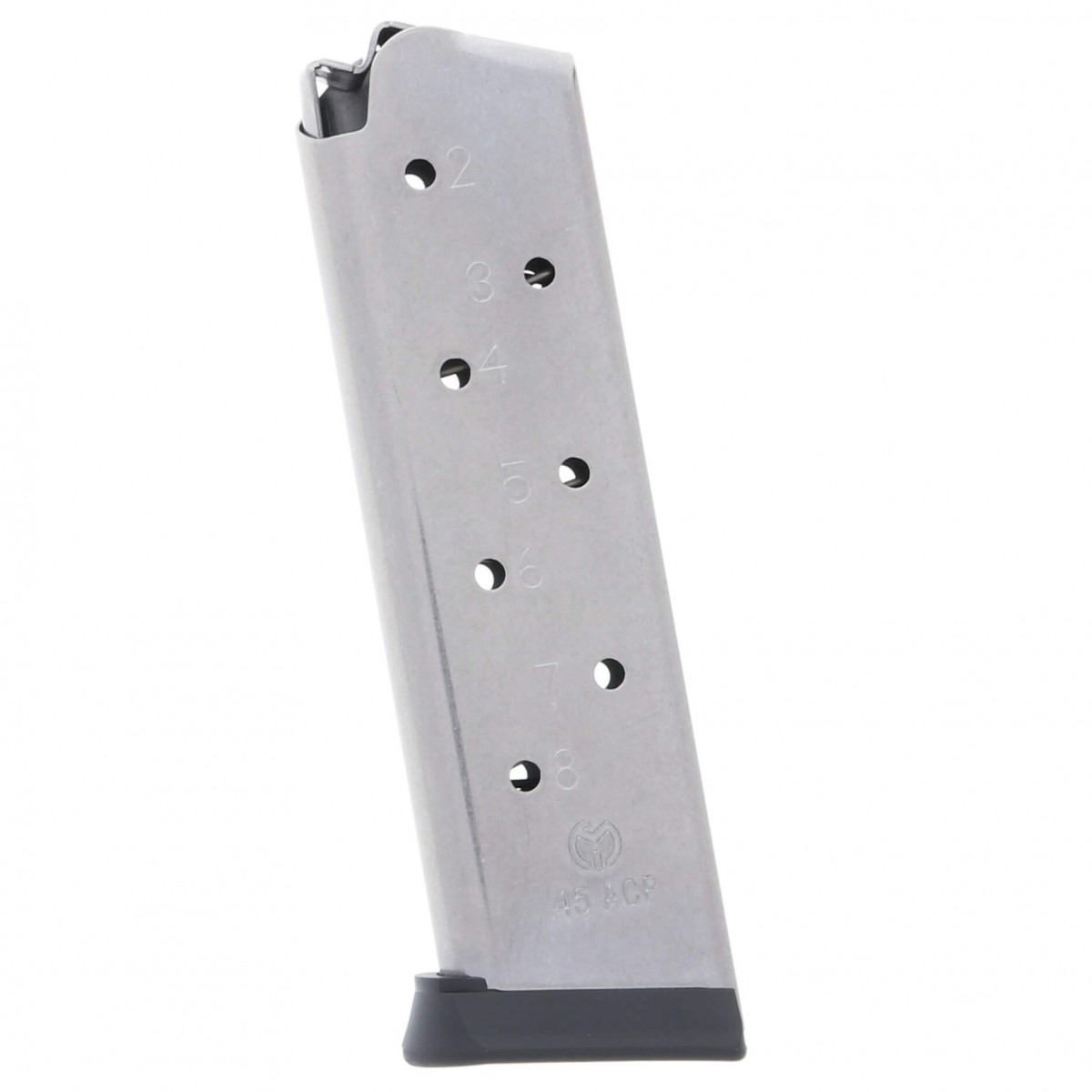 Metalform 1911 45ACP Stainless Steel Full Size Magazine 8 Rounds 