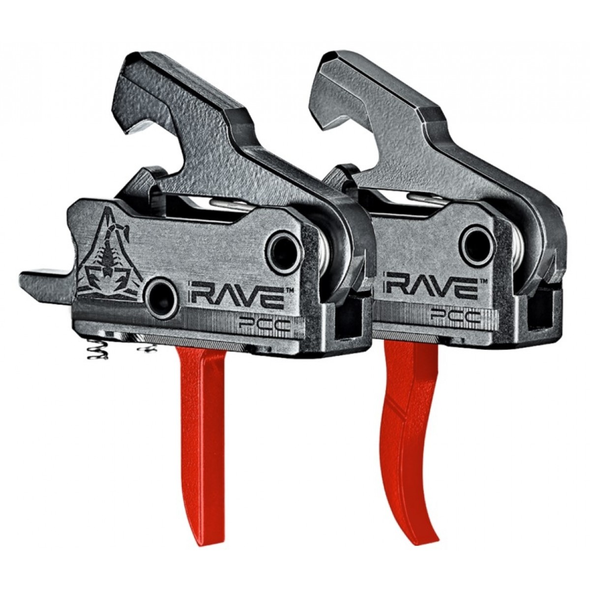 RISE Armament RAVE PCC Super Sporting RISE Red Trigger with Anti-Walk Pins