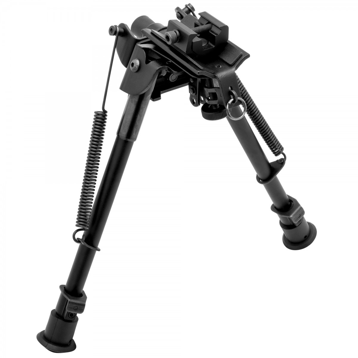 6"-9" /9''-13'' Adjustable Pivot /Rotating Spring Return Rifle Bipod For Hunting 