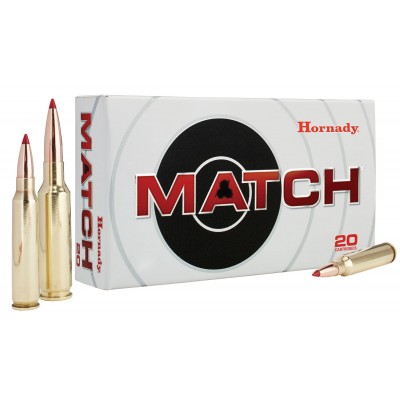 Hornady Match 6.5 Creedmoor Ammo 140gr Extremely Low Drag 20-Rounds