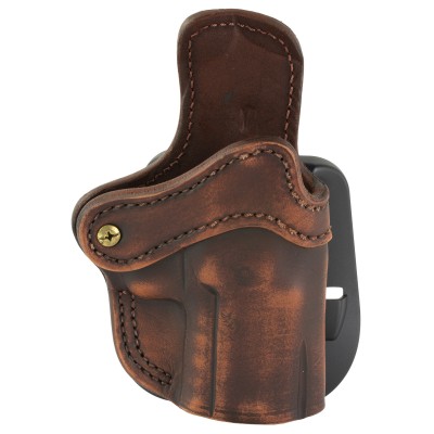 1791 Optics-Ready OWB Leather Paddle Holster for Compact Pistols