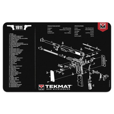 TekMat Handgun Cleaning Mat 1911
