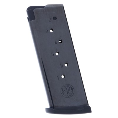 Ruger EC9/LC9, LC9S 9mm 7-Round Steel Magazine with Finger Rest Extension