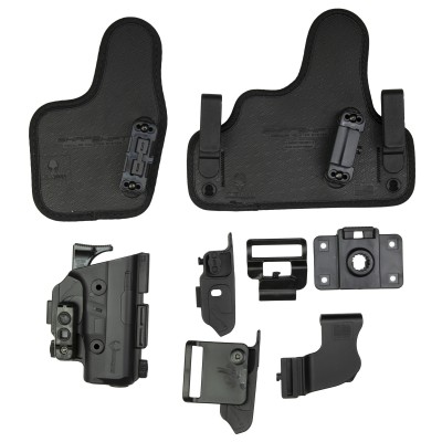 Alien Gear Core Carry Package with 1.5" Belt Side Holster Standard Clips for Glock 26 / 27 / 33