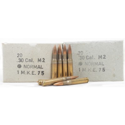 Turkish Military Surplus .30-06 Ammo 151gr FMJ 20 Rounds