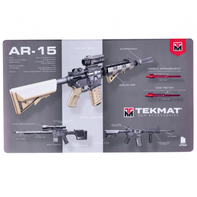 TekMat Ultra Premium Rifle Cleaning Mat AR-15 Weapons Platform Design